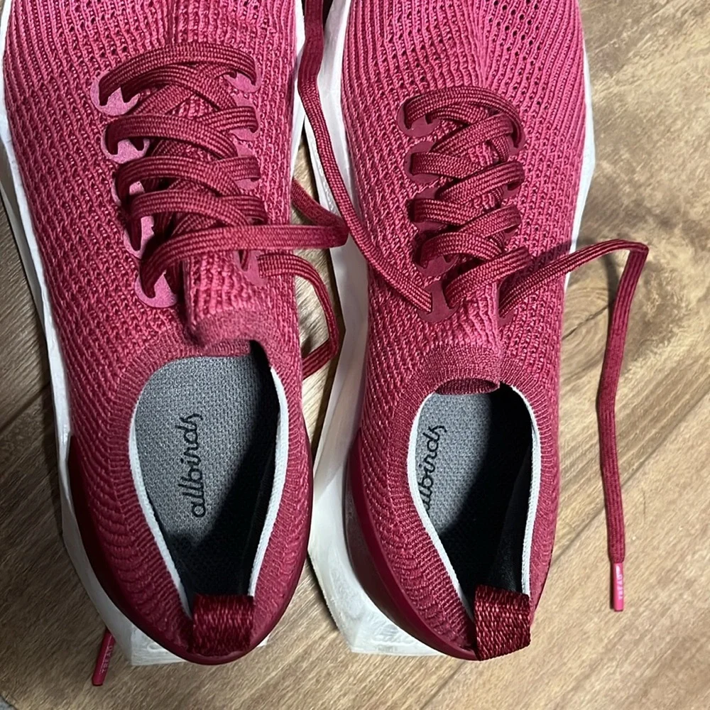 Allbirds Tree Flyer‎ Sneakers Lux Pink/Blizzard Size 7.5